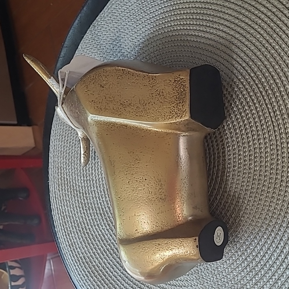 Metal Longhorn Bull Decor - Picture 6 of 10